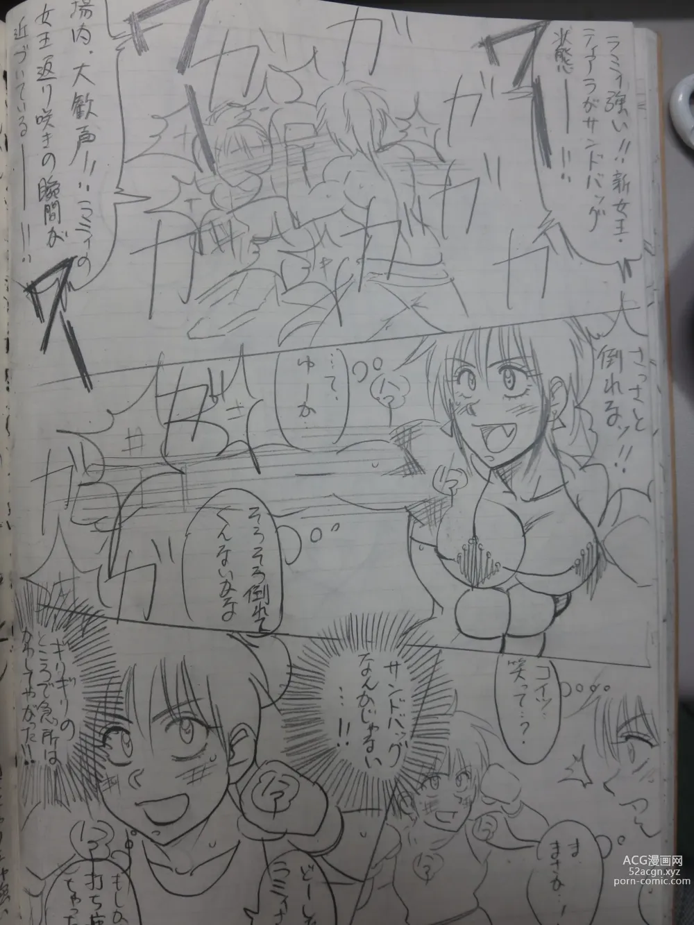 Page 32 of doujinshi Tiara VS Lamy