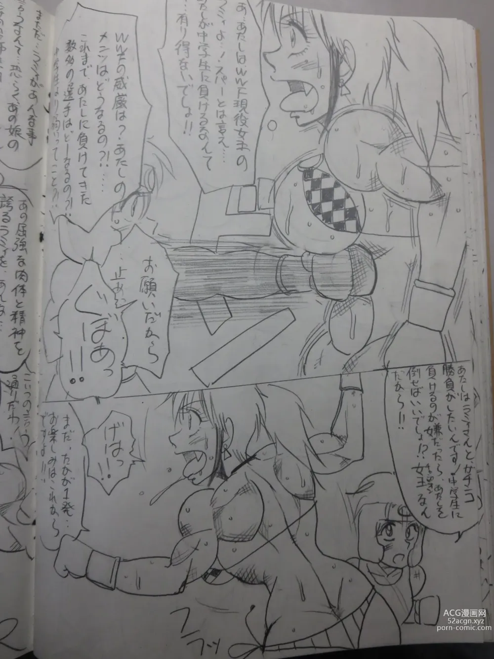 Page 84 of doujinshi Tiara VS Lamy Hatsu Spar