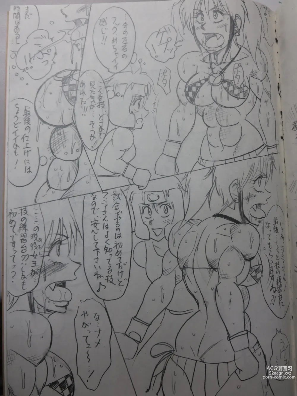 Page 87 of doujinshi Tiara VS Lamy Hatsu Spar