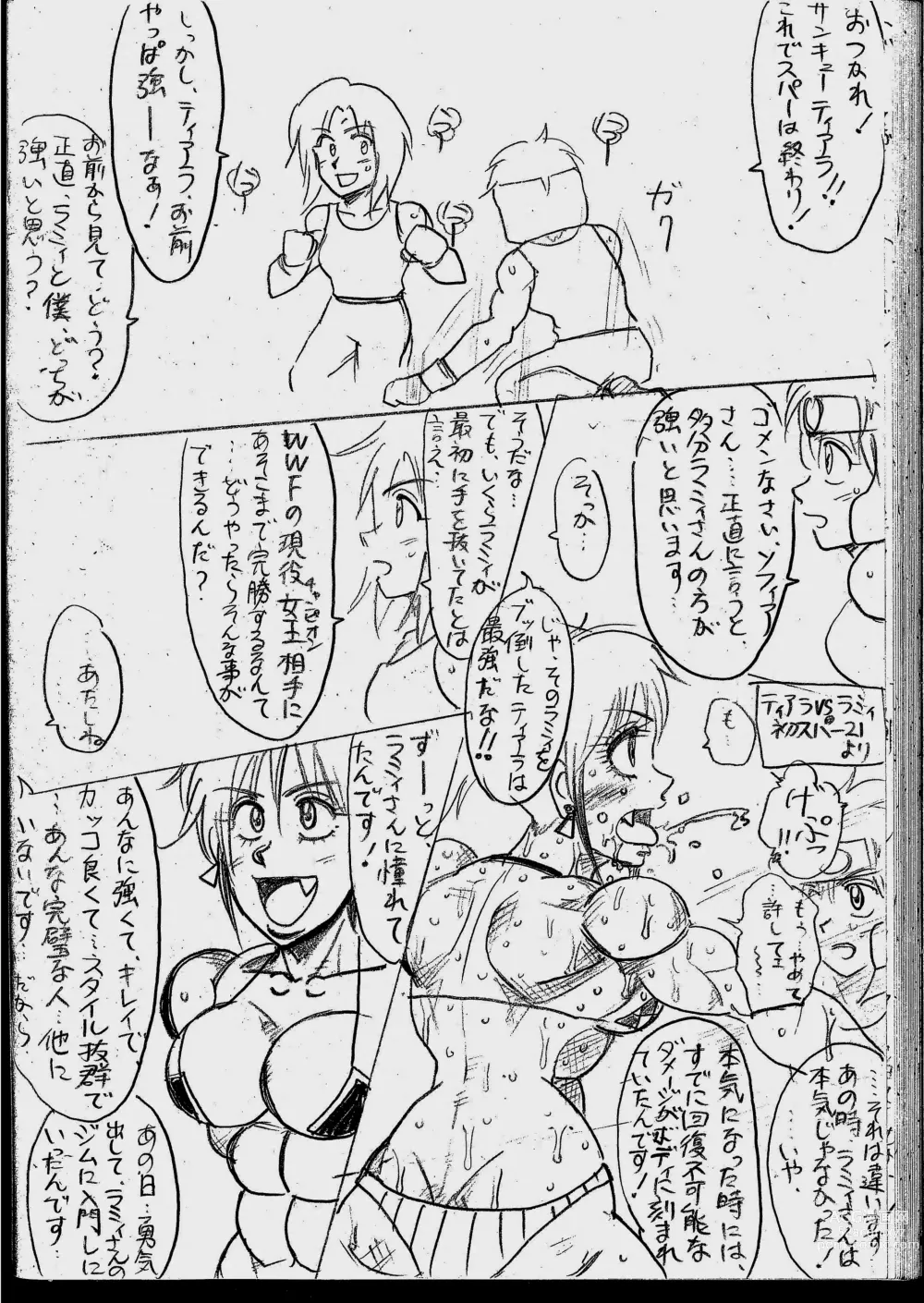 Page 38 of doujinshi Lamy VS Sofia Title Match