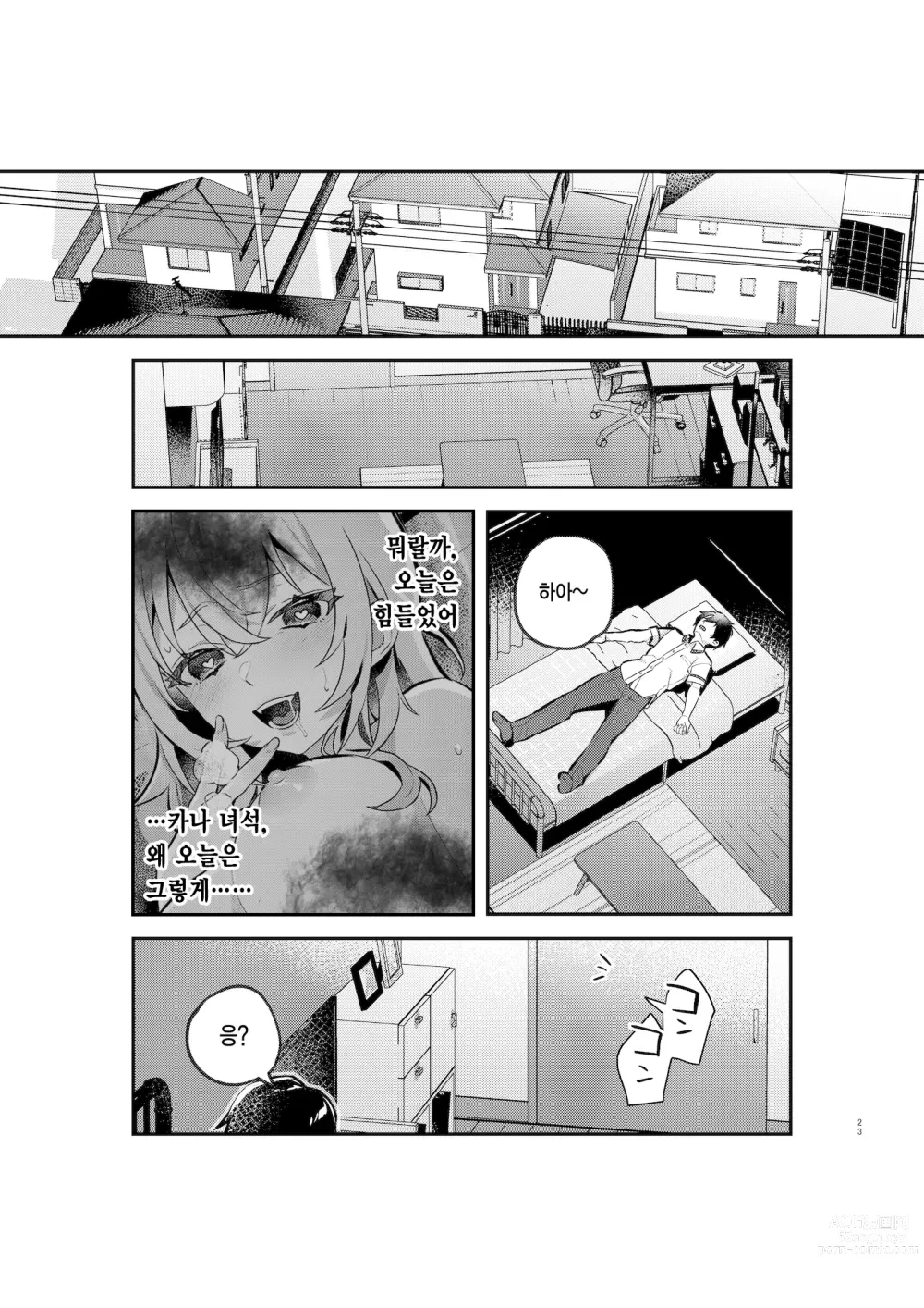 Page 22 of doujinshi 야즈키 자매의 비상식량 1