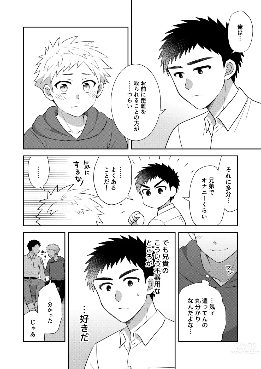 Page 20 of doujinshi Tsungure Otouto to Kimajime na Ani ２