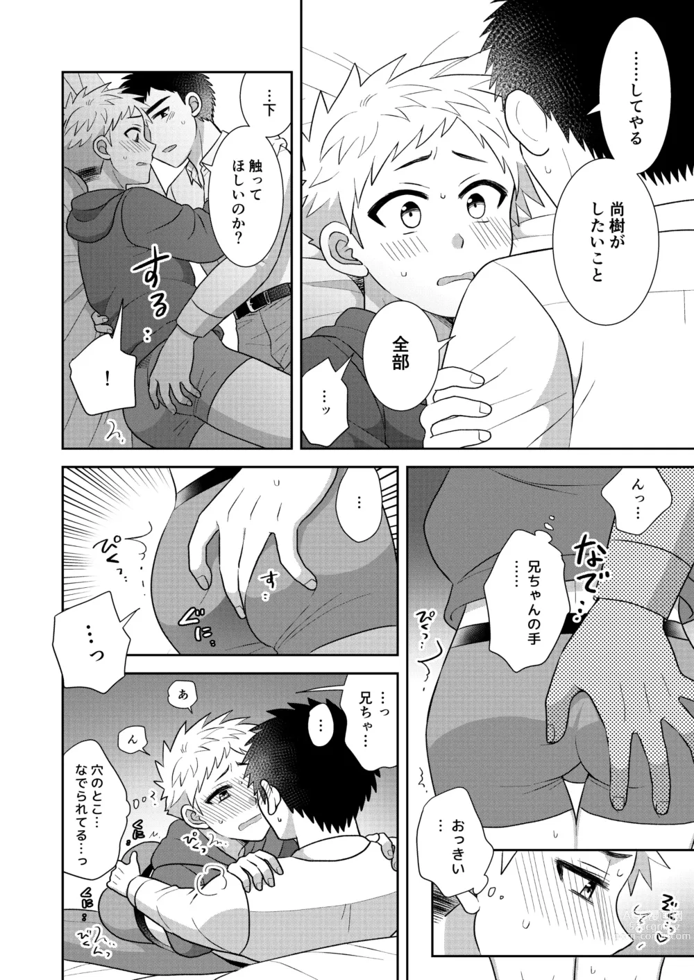 Page 44 of doujinshi Tsungure Otouto to Kimajime na Ani ２