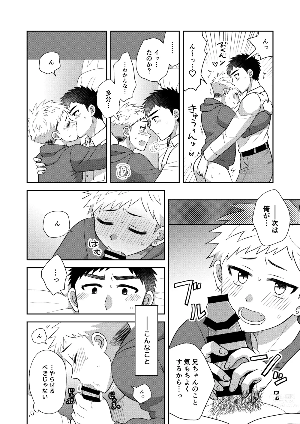 Page 48 of doujinshi Tsungure Otouto to Kimajime na Ani ２