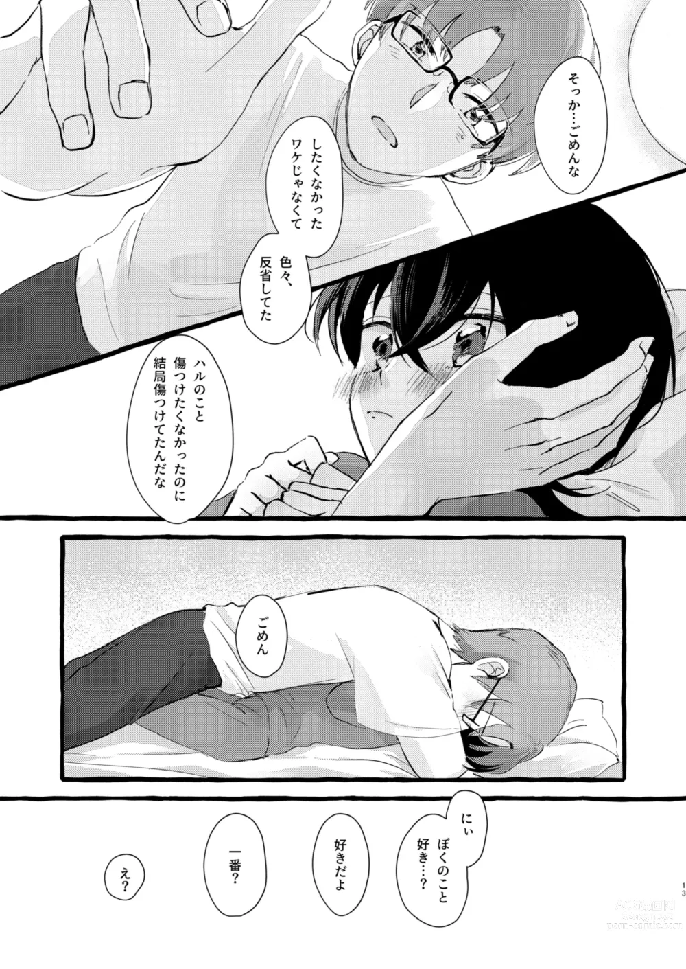 Page 12 of doujinshi Ichiban ni Naritakute