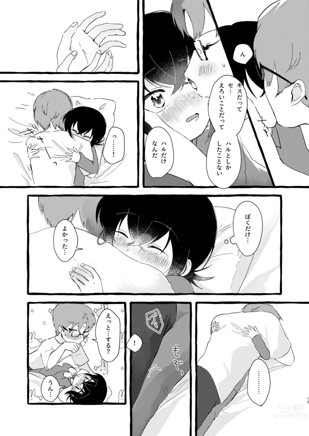 Page 14 of doujinshi Ichiban ni Naritakute