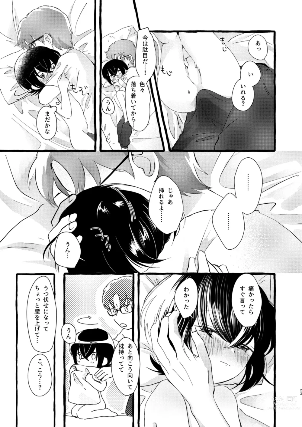 Page 22 of doujinshi Ichiban ni Naritakute
