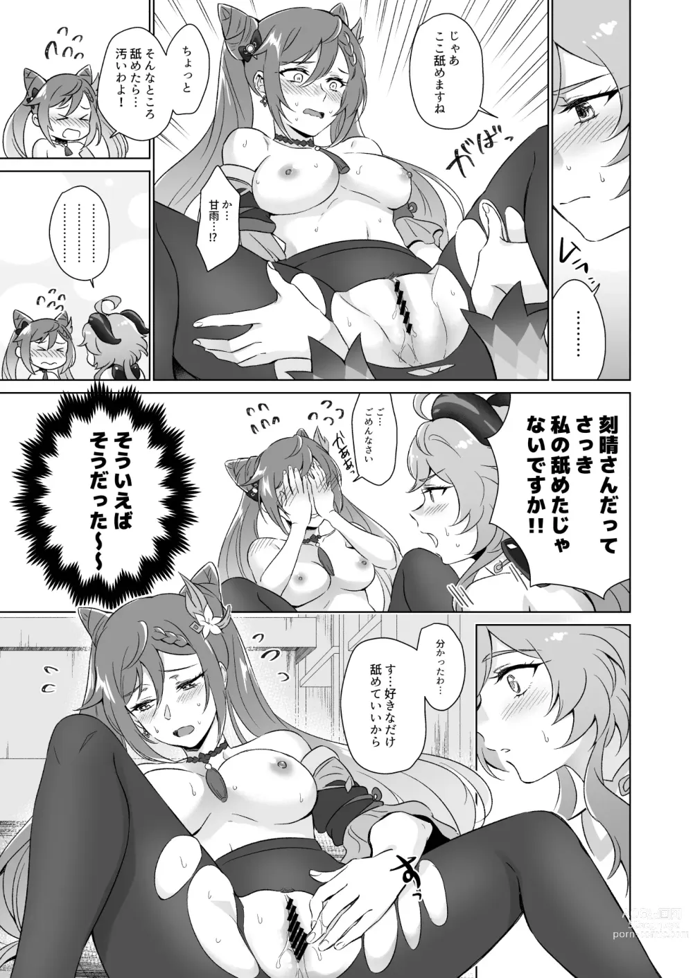 Page 22 of doujinshi Ecchi desu yo Keqing-san!