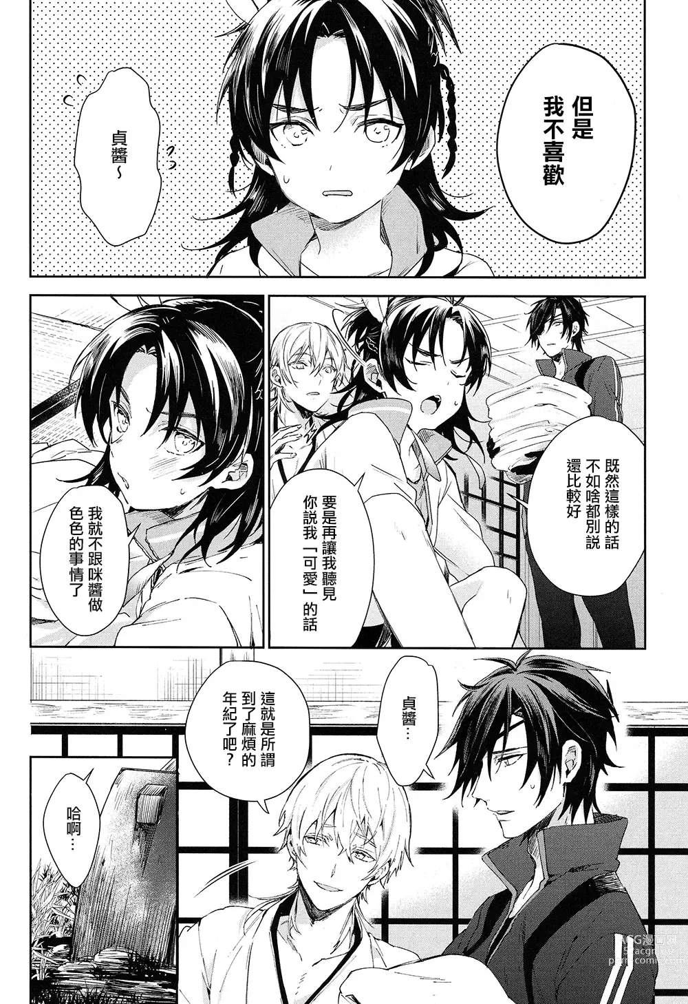 Page 7 of doujinshi 不许说我XX