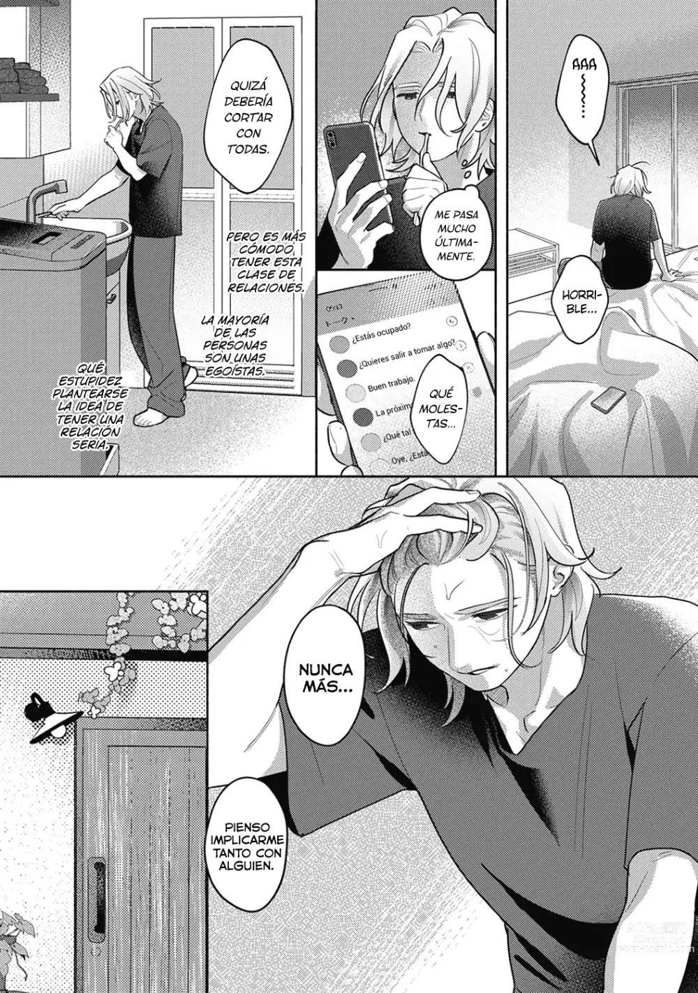 Page 3 of manga Ohanayasan to joshi kousei CAP05
