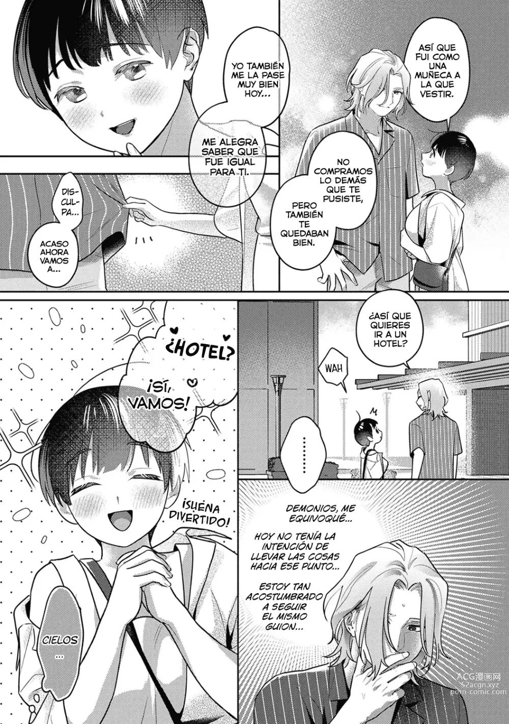 Page 10 of manga Ohanayasan to joshi kousei CAP05