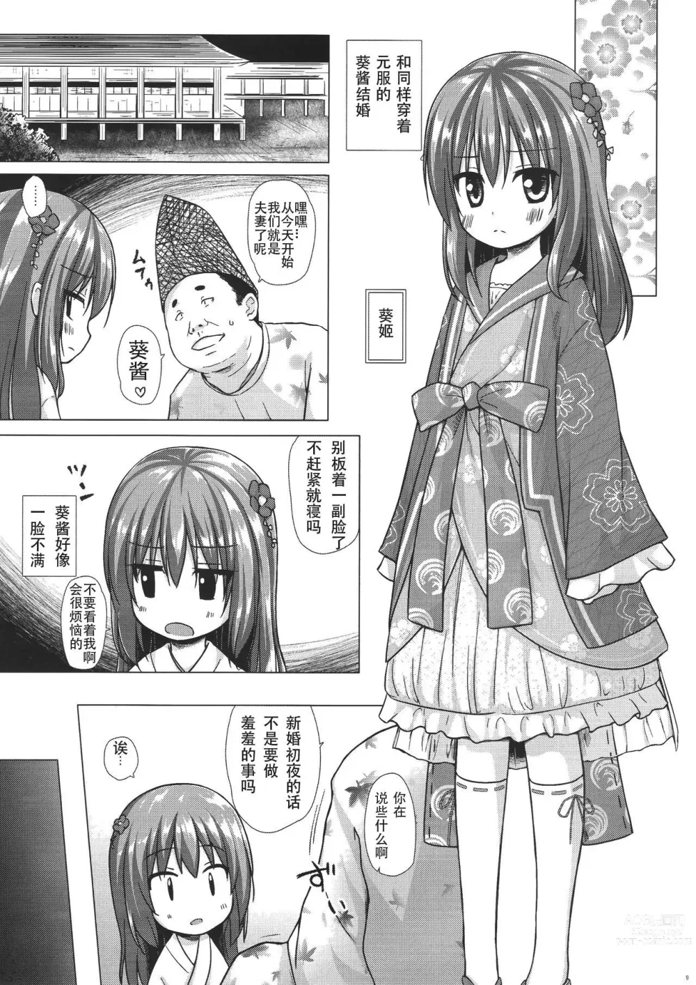 Page 8 of doujinshi yukino minato collection