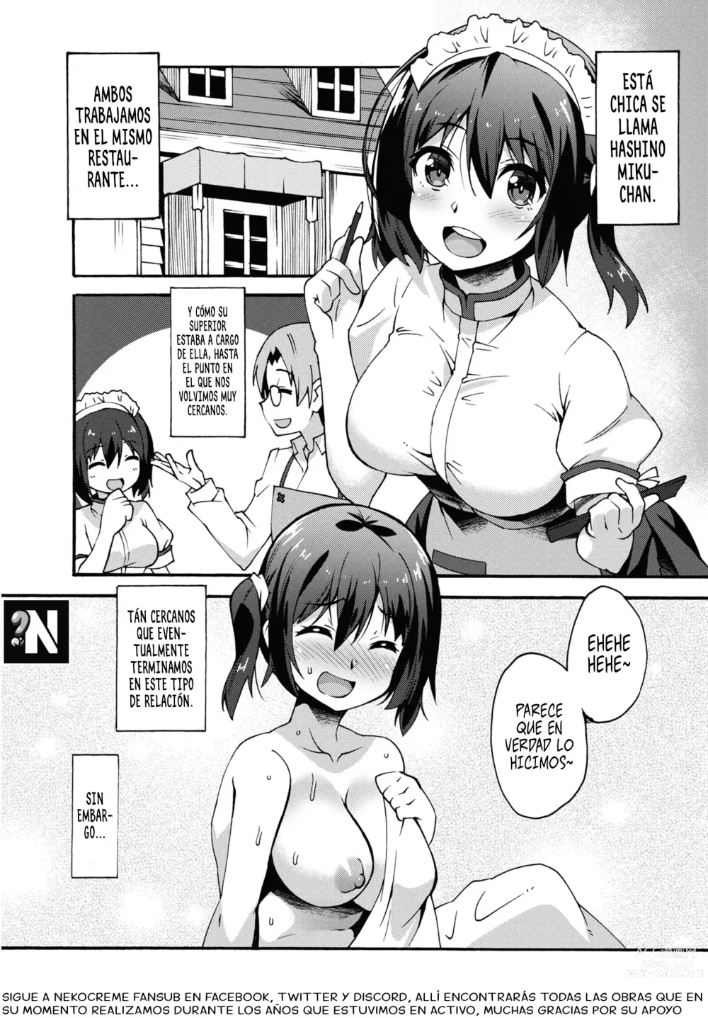 Page 1 of manga Una Kouhai Caliente y Molesta
