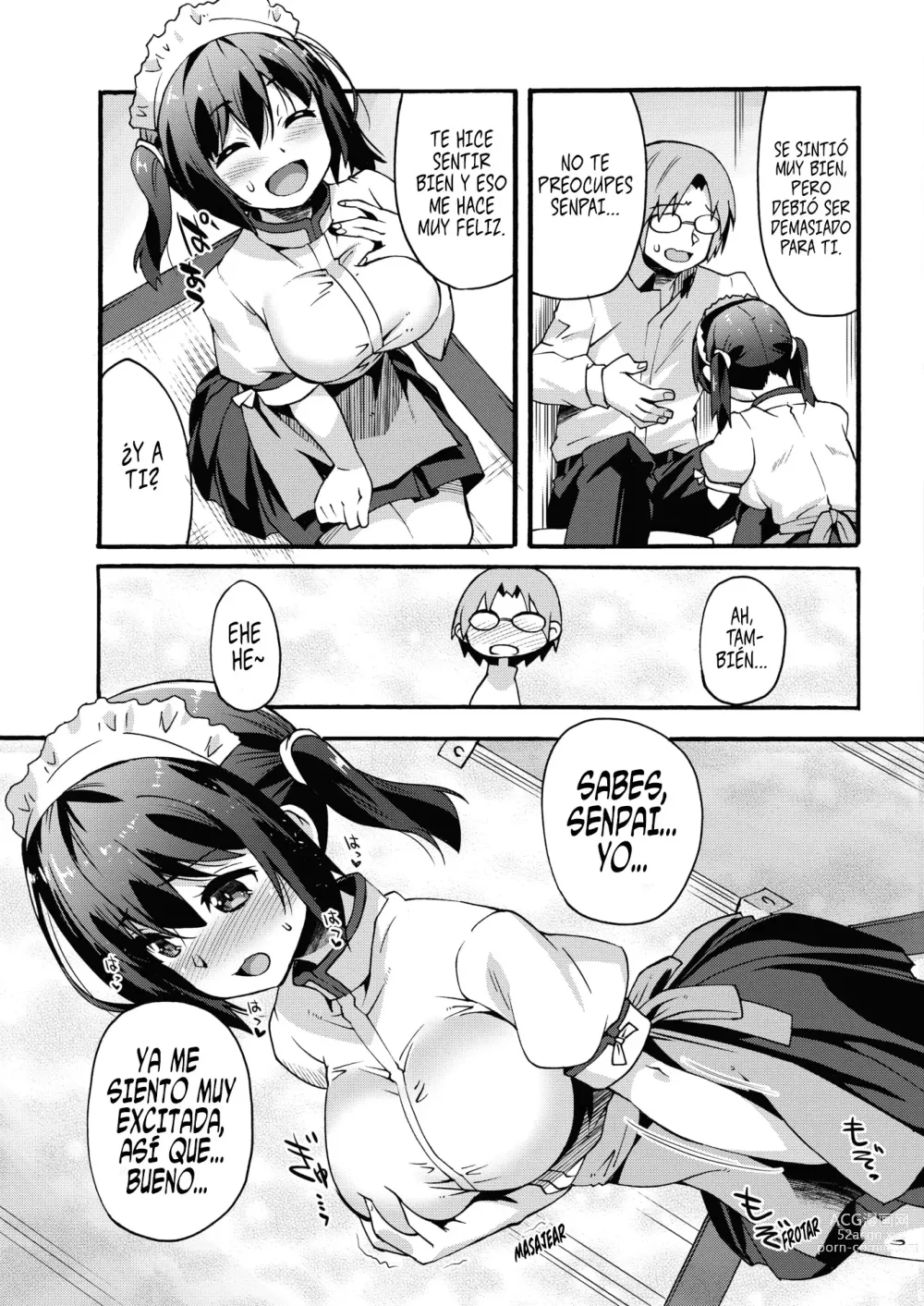 Page 9 of manga Una Kouhai Caliente y Molesta