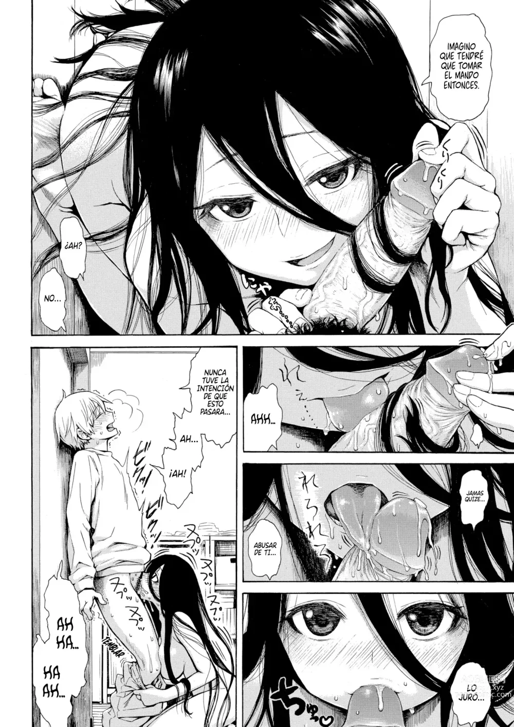 Page 8 of manga Maldición (decensored)