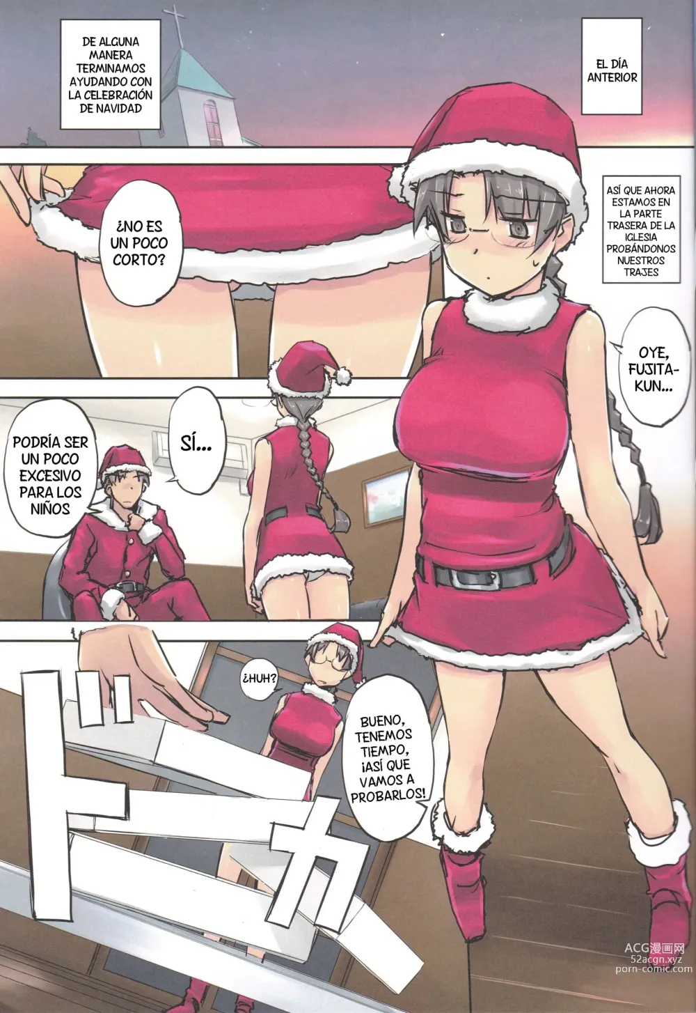 Page 4 of doujinshi ¡Ya se Viene Santa Claus!