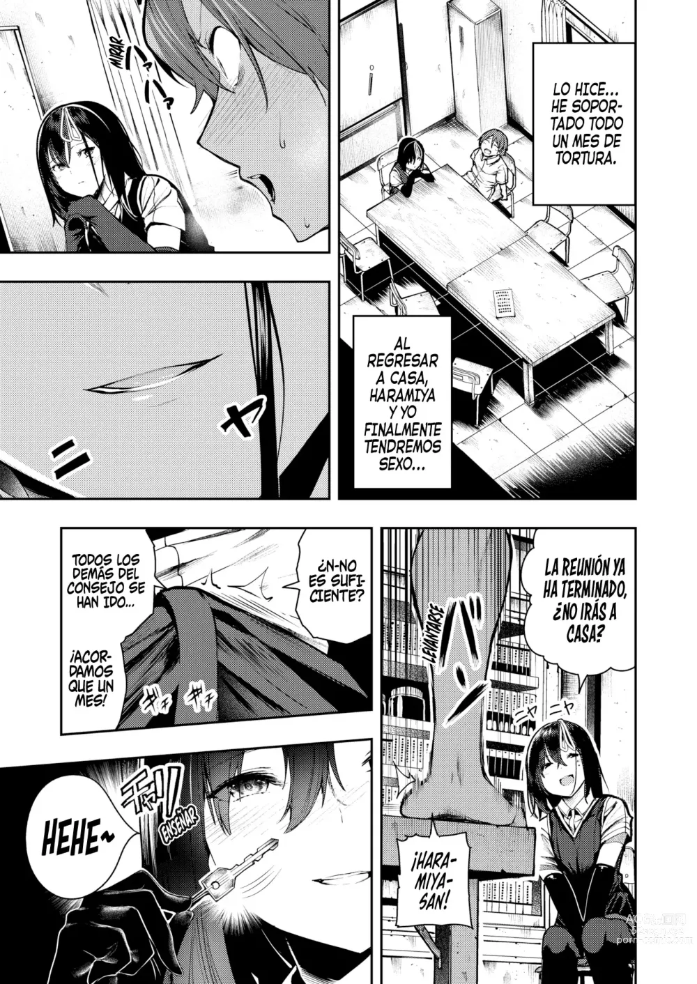 Page 11 of doujinshi Haramiya-san la Controladora de mi Eyaculación