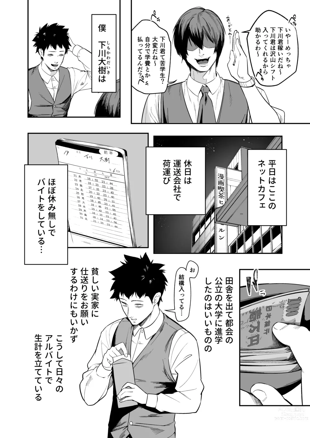 Page 4 of doujinshi Senpai, Kyou Tomatte mo Ii yo ne?