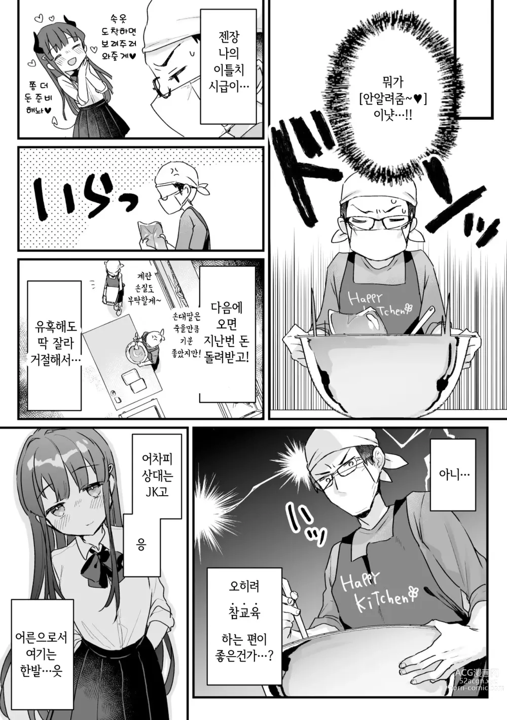 Page 14 of doujinshi Seiso na Ero Mesugaki JK ni Nante Makeru Hazu Nai ga? ※Makemasu