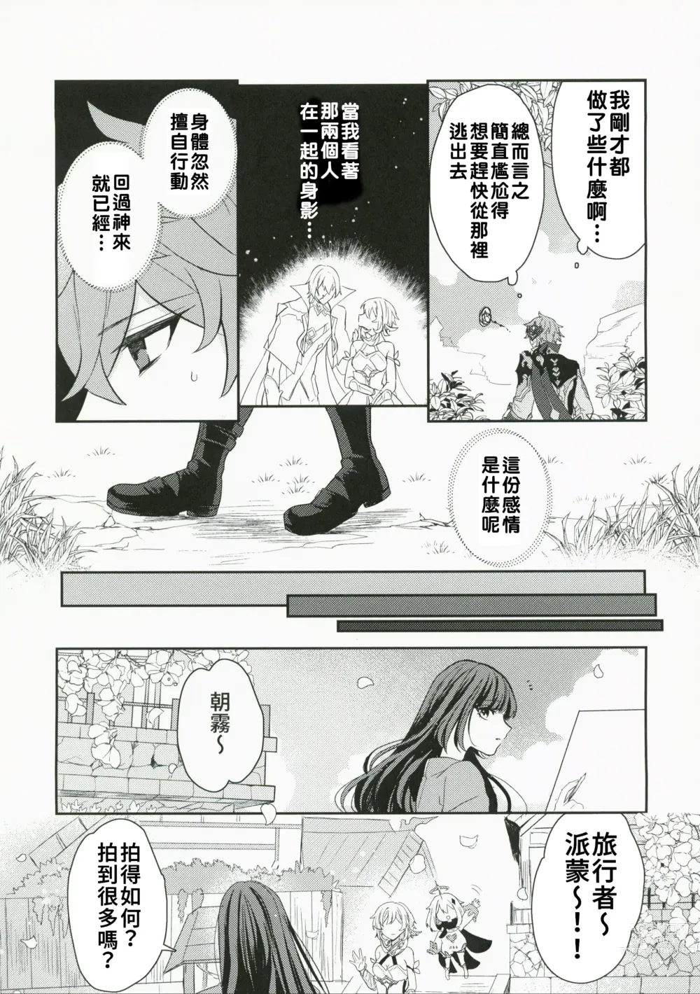 Page 13 of doujinshi Koi o Shiranai Kimi, Amai Kuchizuke -sweet kiss love-