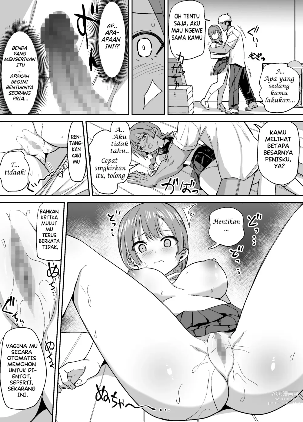 Page 9 of doujinshi Inaka de wa Kawaii Kanojo wo Furyou no Senpai ni Netorare