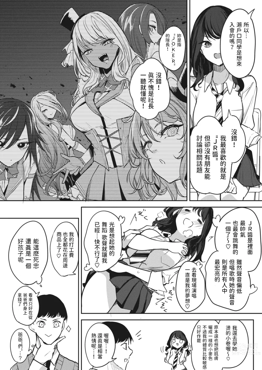 Page 2 of manga Oshi no  Koto o Omou dake de