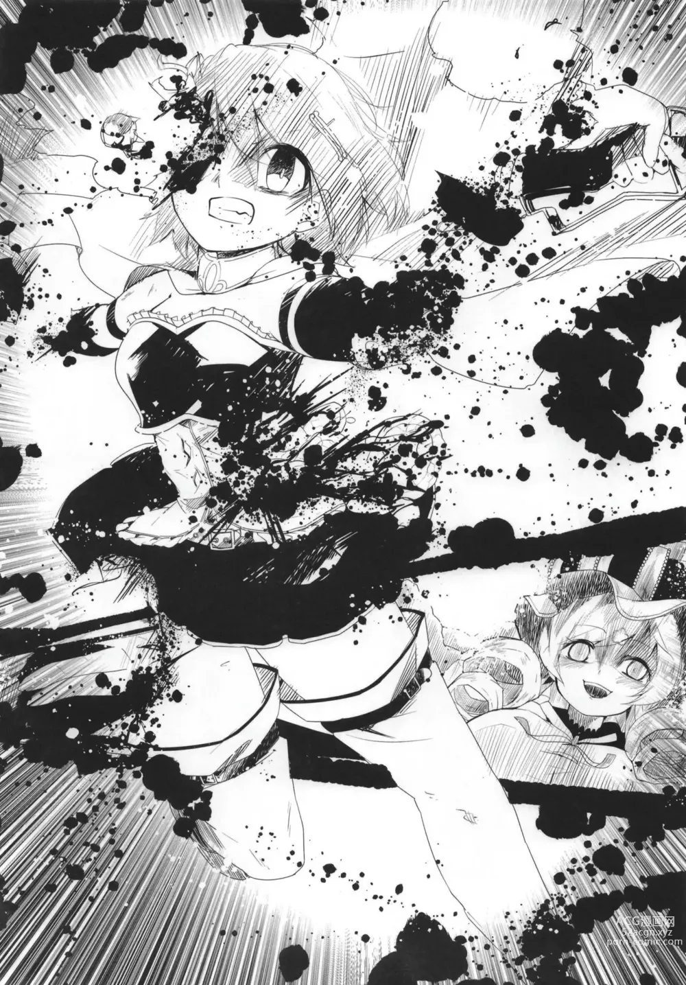 Page 4 of doujinshi Mahou Shoujo BAD END Goudou - Magical Girl BADEND Anthology