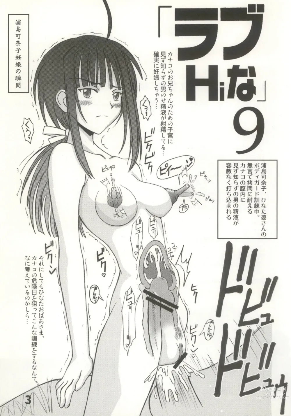 Page 3 of doujinshi Love Hina 9