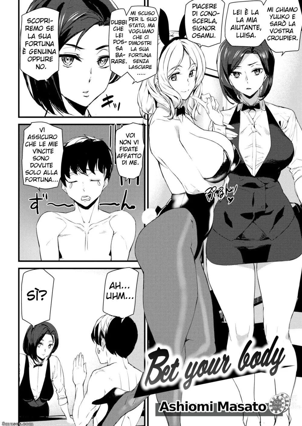 Page 2 of manga Bet your body