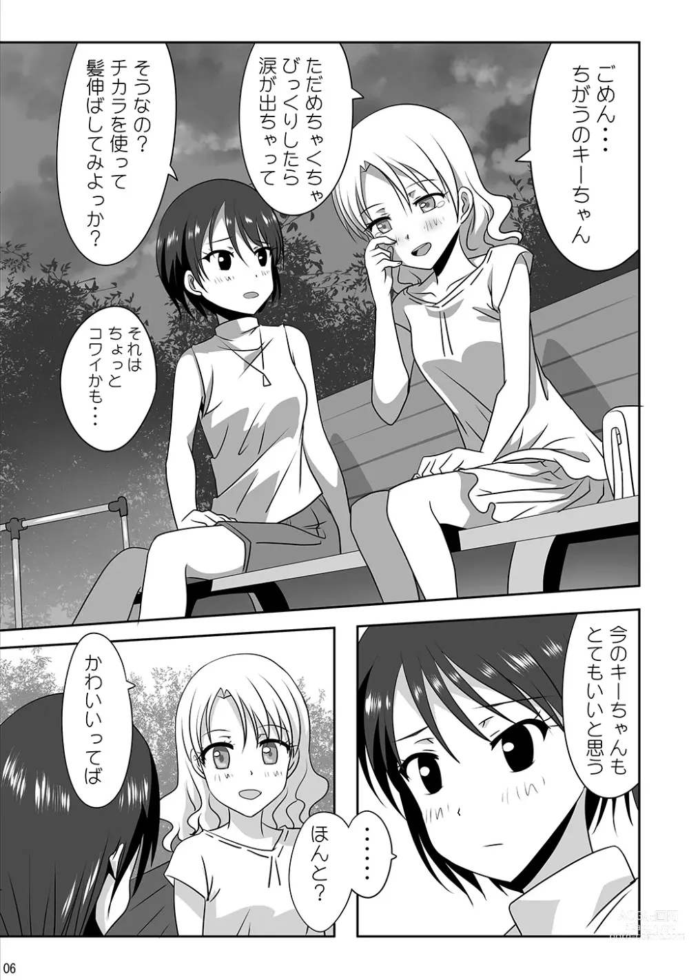 Page 8 of doujinshi Kuttsukiboshi -Kibun Tenkan-