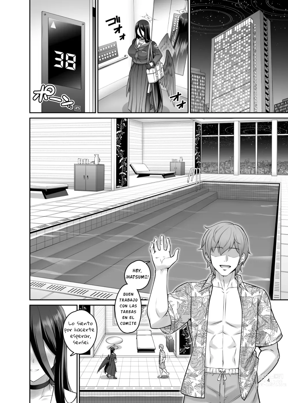 Page 3 of doujinshi Mikkai Poolside