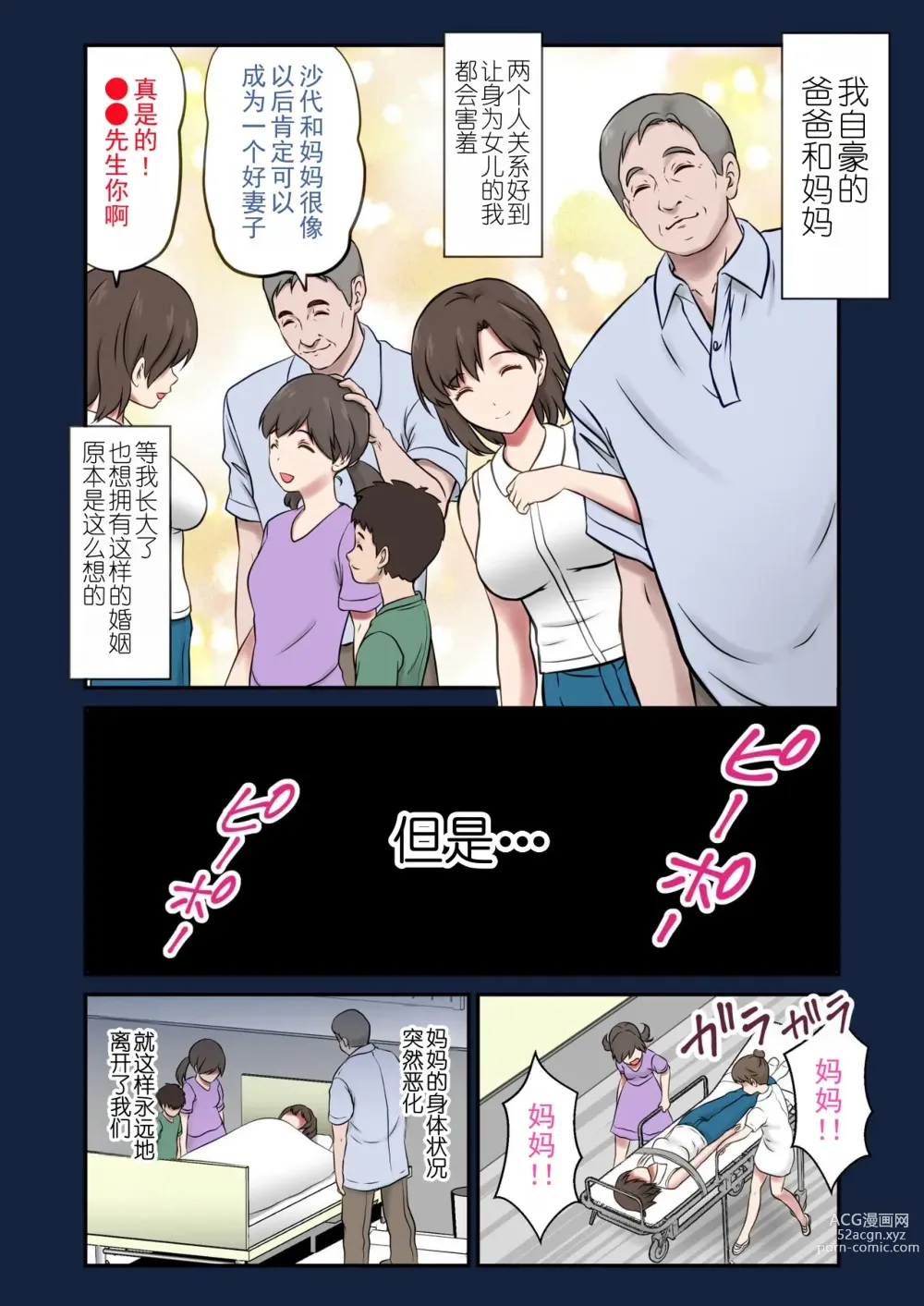 Page 3 of doujinshi 代替亡母与父亲做爱