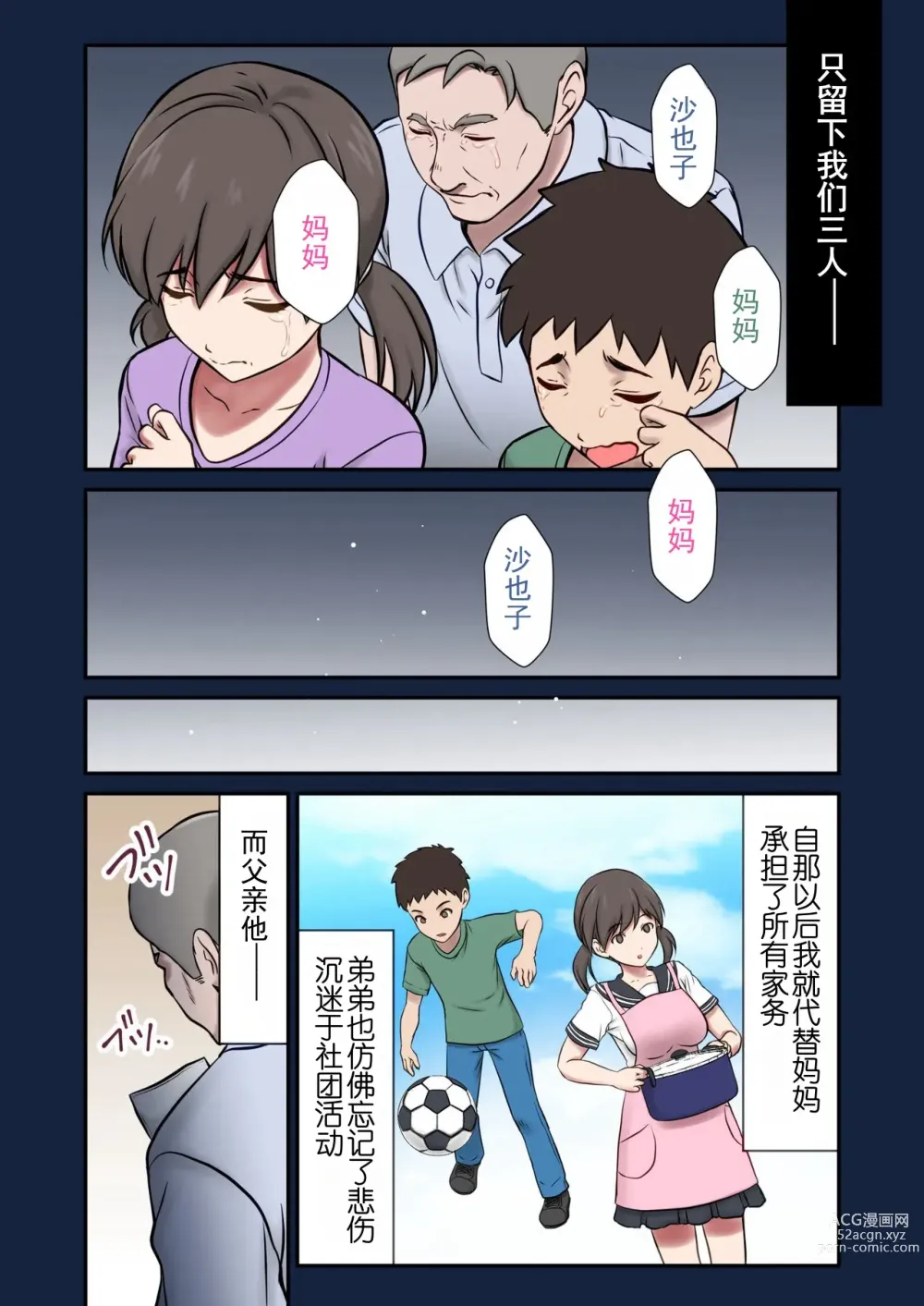 Page 4 of doujinshi 代替亡母与父亲做爱