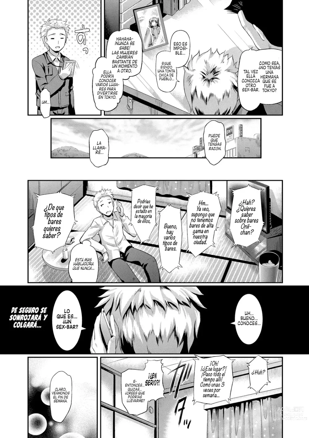 Page 3 of manga Lo que Pasa Cuando un Virgen va a un Sex-Bar con su Hermanita (decensored)