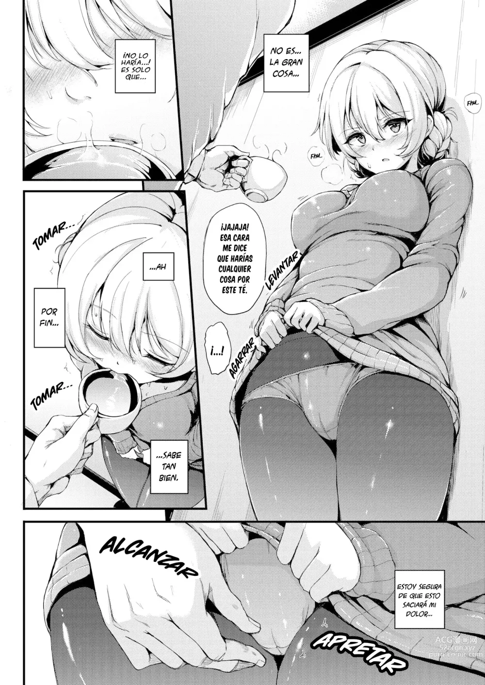 Page 9 of doujinshi Dependencia al Té del Placer (decensored)