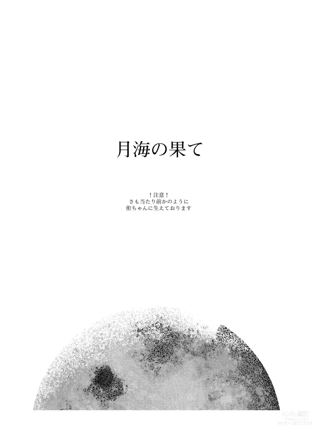 Page 4 of doujinshi Gekkai no Hate - Somewhere beyond lunar maria