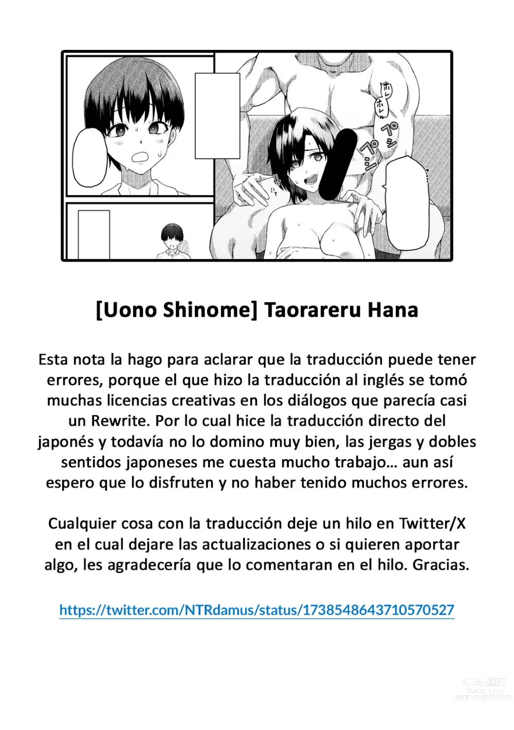 Page 21 of manga Taorareru Hana