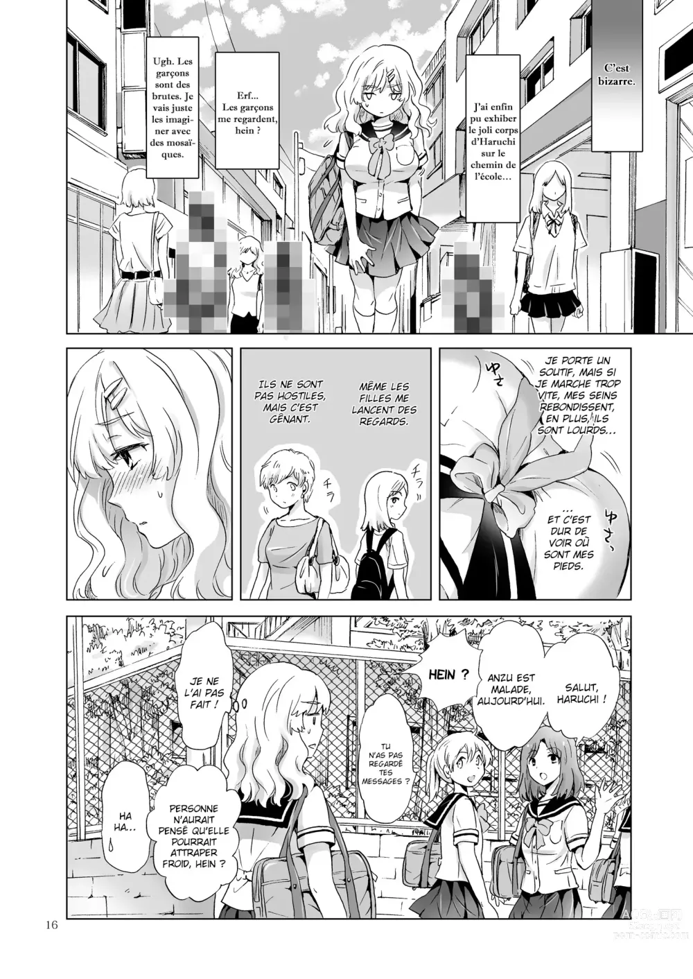 Page 15 of doujinshi Oppai-chan to Chippai-chan ga Irekawaru Hanashi