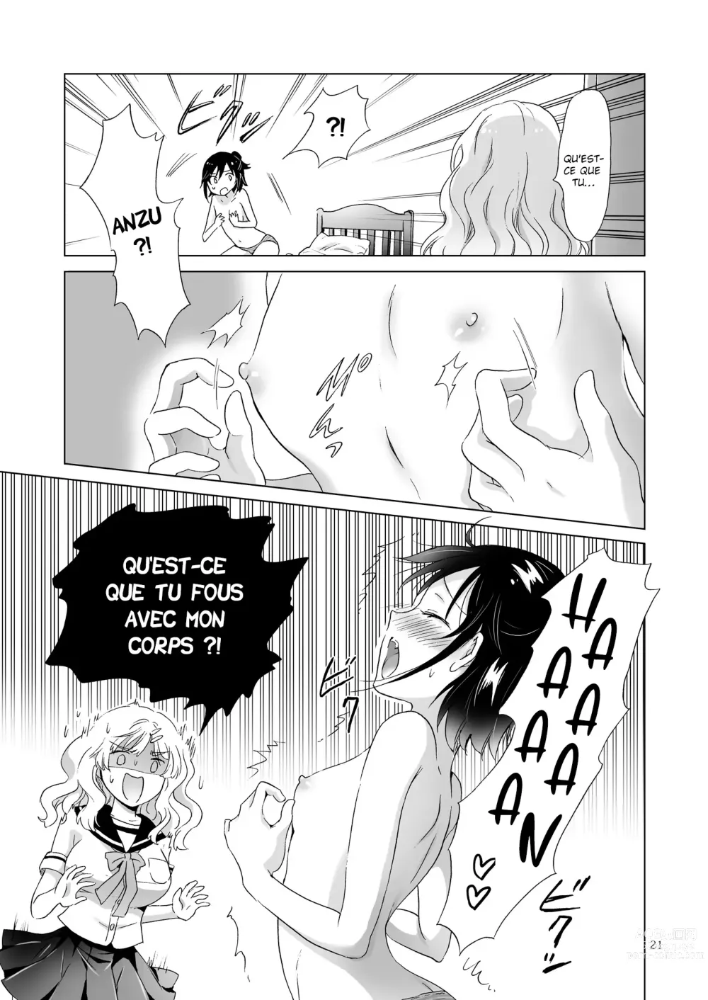 Page 20 of doujinshi Oppai-chan to Chippai-chan ga Irekawaru Hanashi