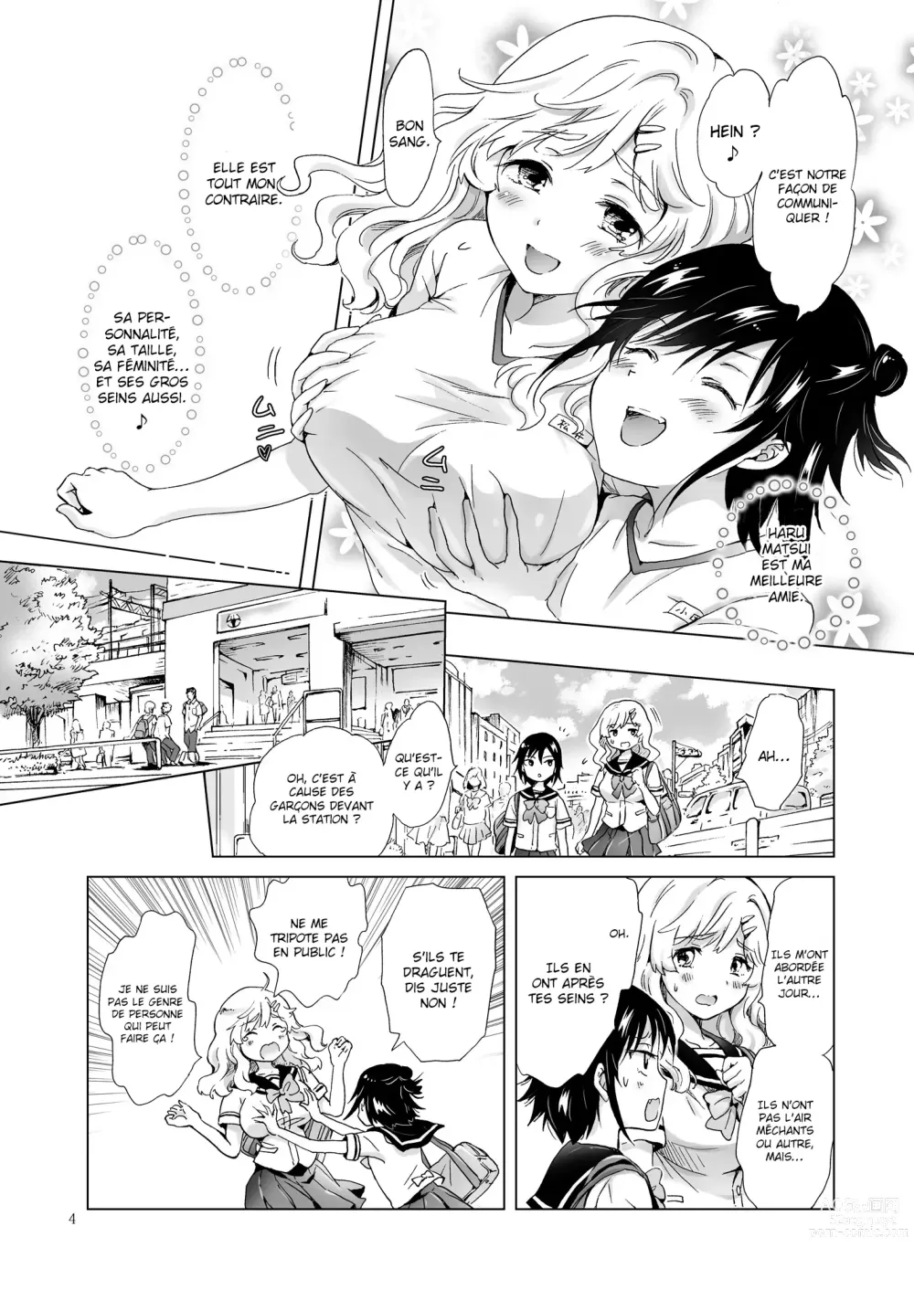 Page 3 of doujinshi Oppai-chan to Chippai-chan ga Irekawaru Hanashi