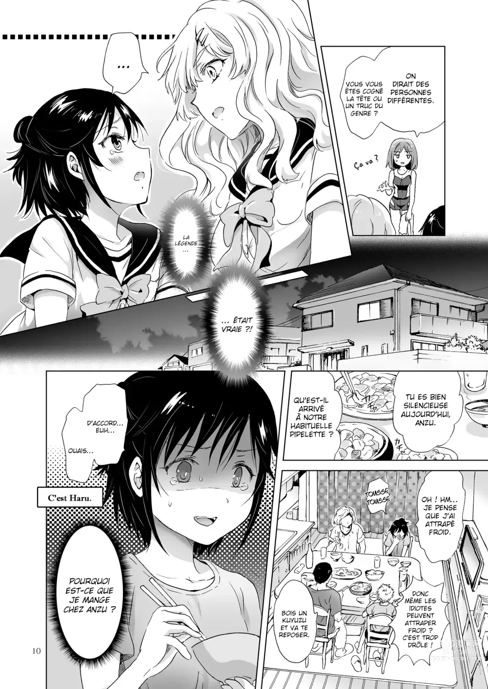 Page 9 of doujinshi Oppai-chan to Chippai-chan ga Irekawaru Hanashi