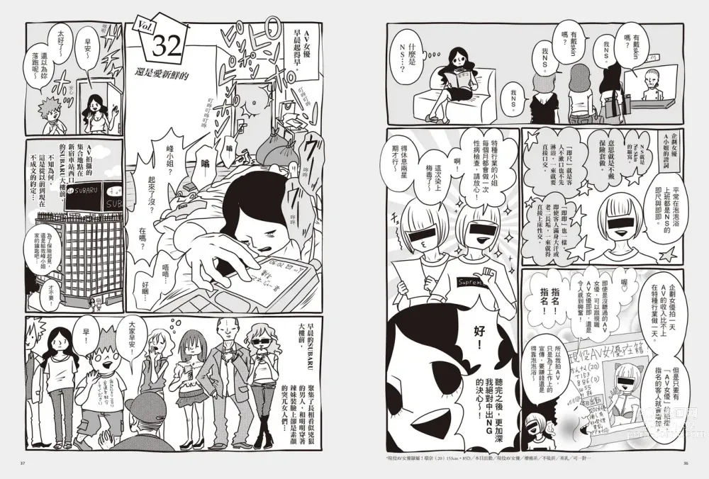 Page 22 of manga 我當AV女優的那些年 2