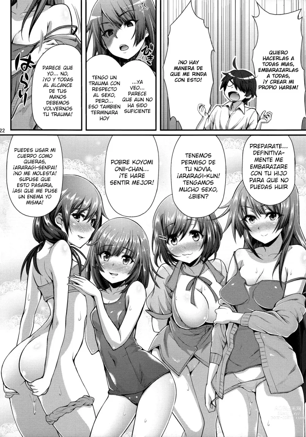 Page 20 of doujinshi Pachimonogatari Part 12: Koyomi Reform