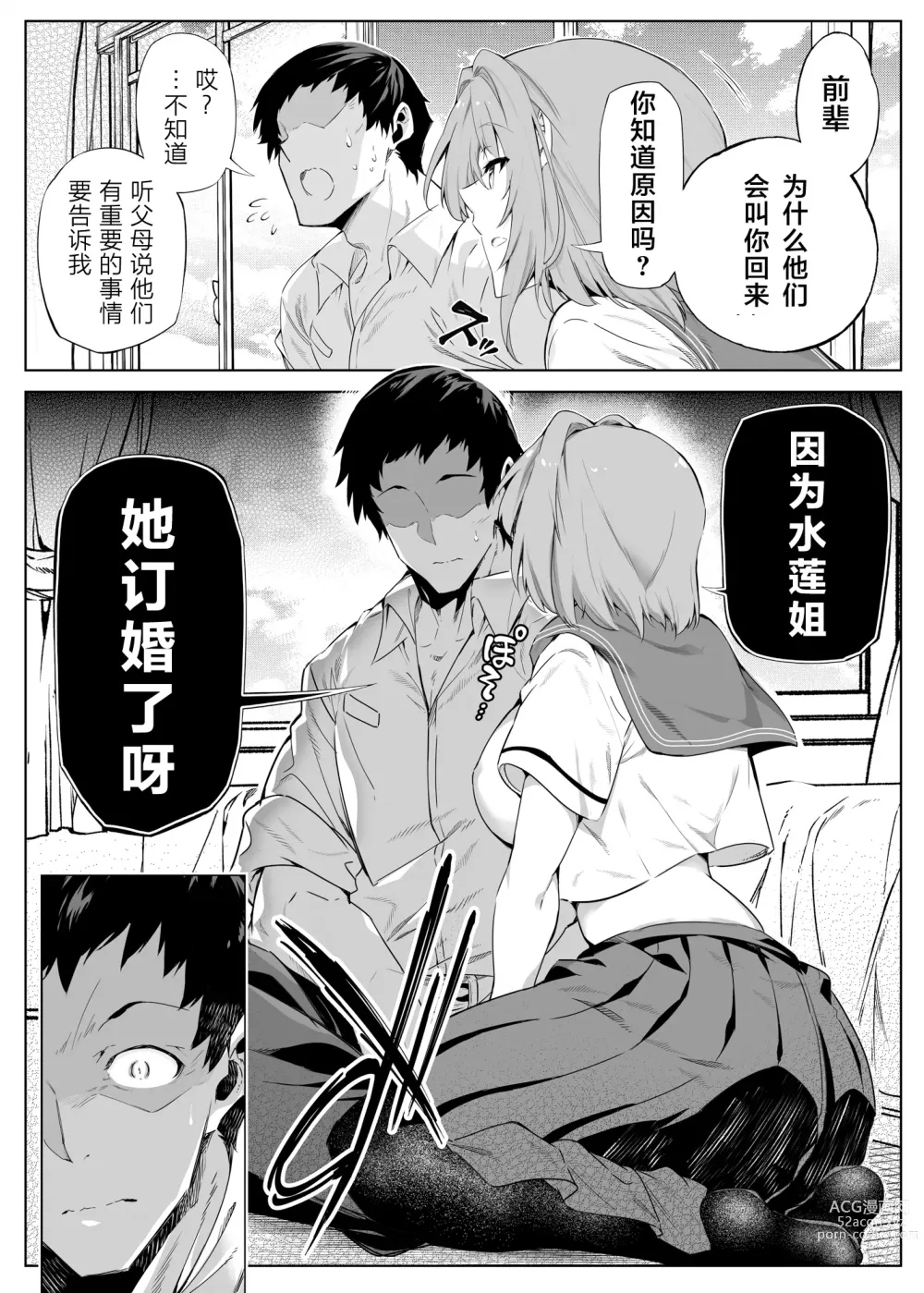 Page 21 of doujinshi Natsu no Yari Naoshi -Inaka to Hanare to Bijin Shimai-