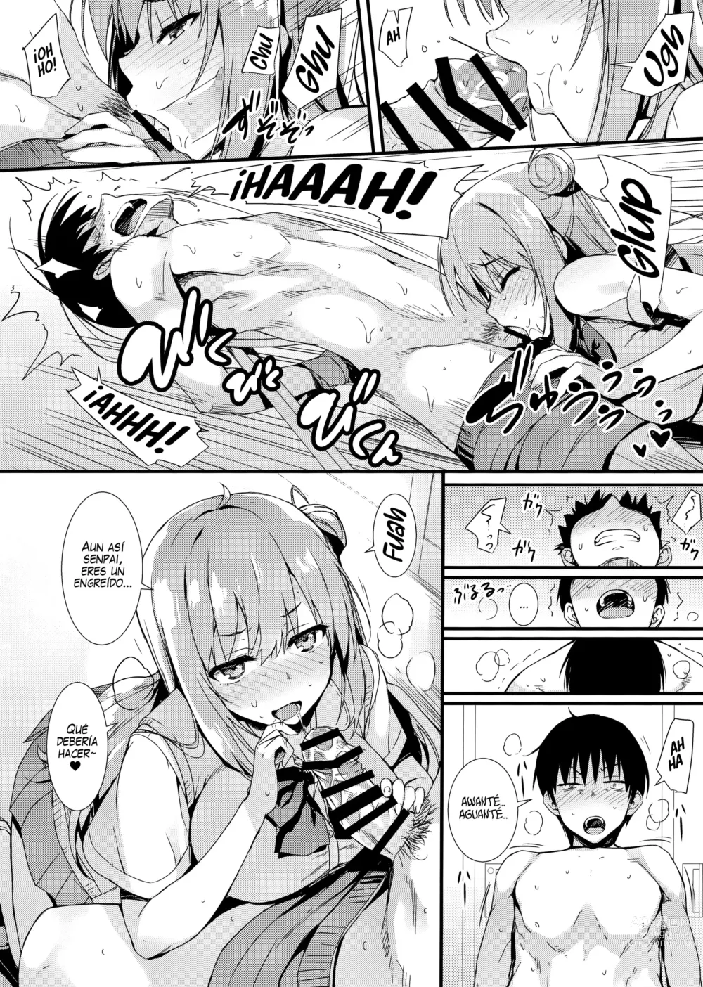 Page 12 of doujinshi Echi Echi Kouhai-chan!