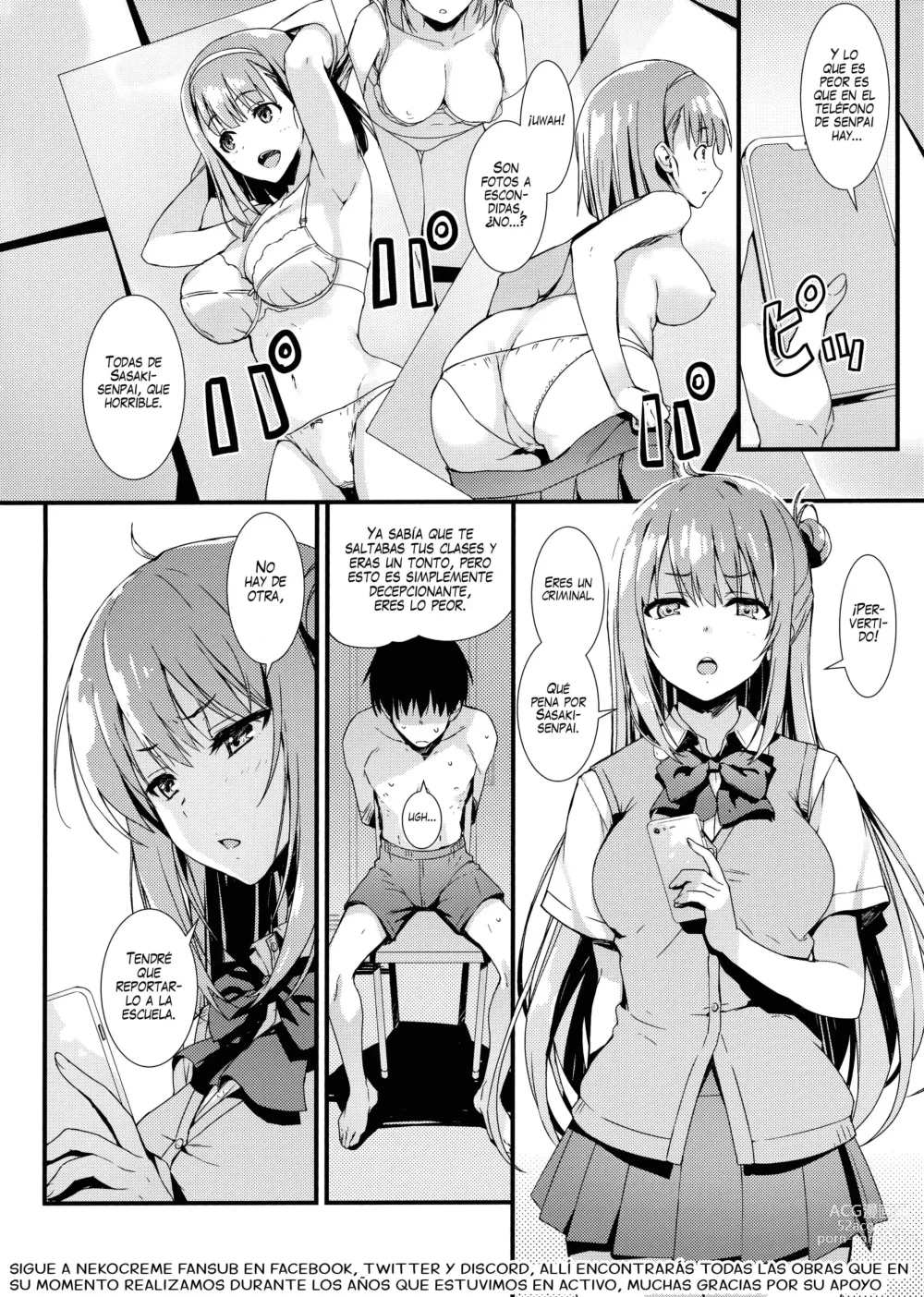 Page 6 of doujinshi Echi Echi Kouhai-chan!
