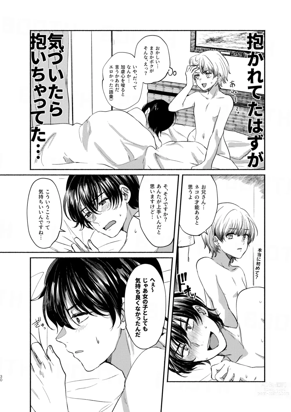 Page 30 of doujinshi Boku-tachi Tsuitemasu