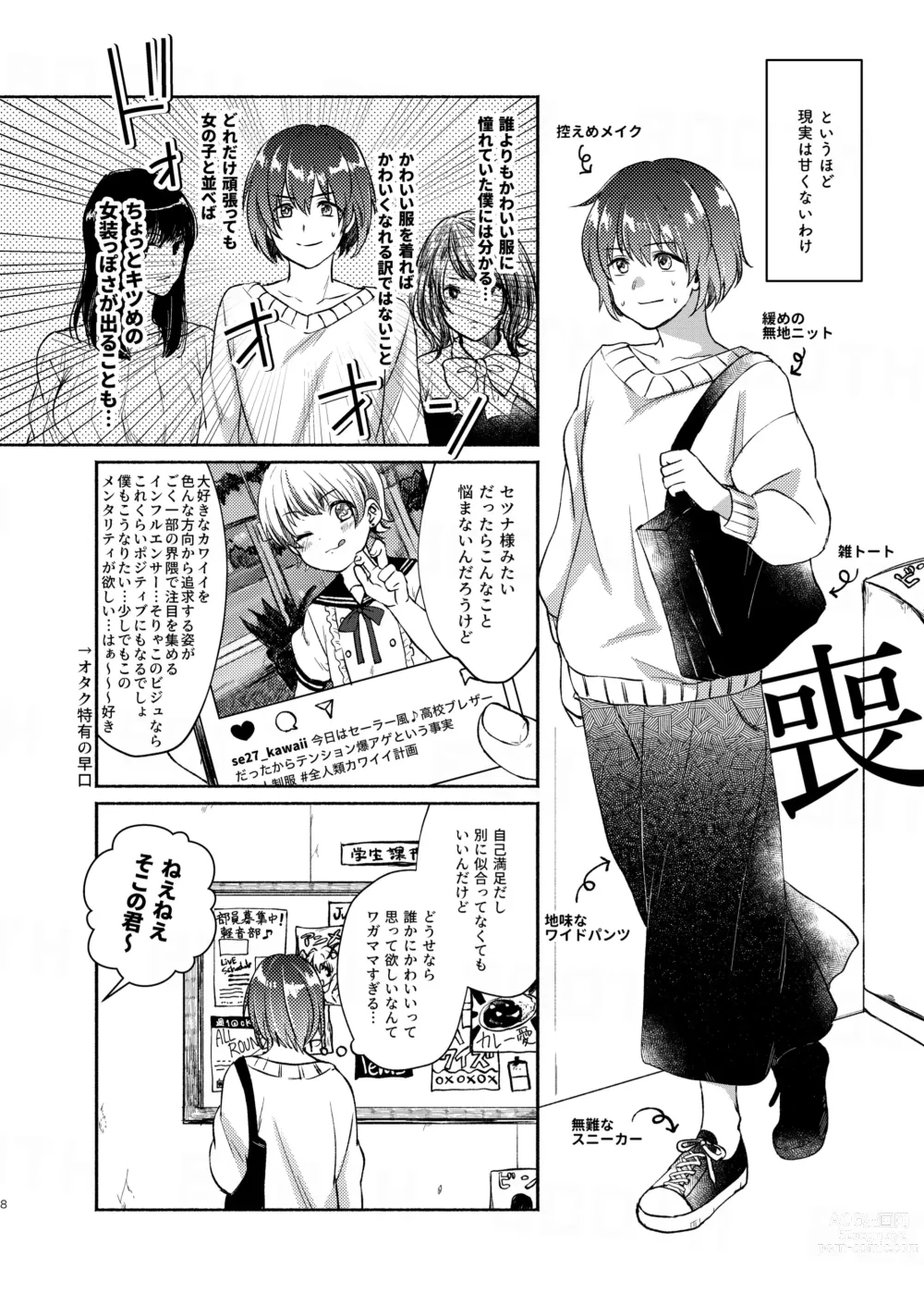 Page 8 of doujinshi Boku-tachi Tsuitemasu