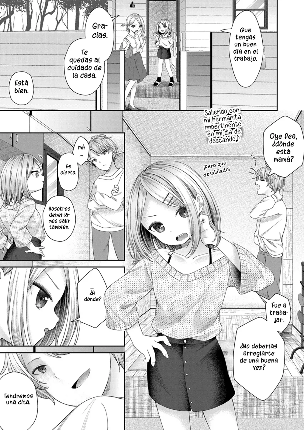 Page 1 of manga Dicktok