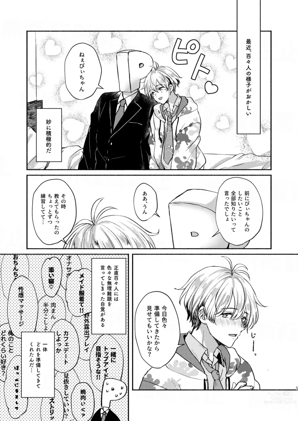 Page 5 of doujinshi キミのこと全部知りたい。